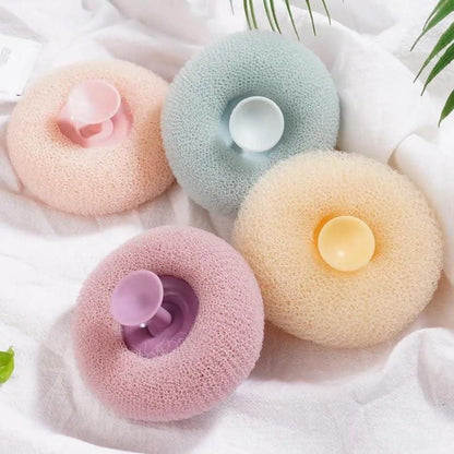 Silicone Spa Body Scrubber with Suction Grip